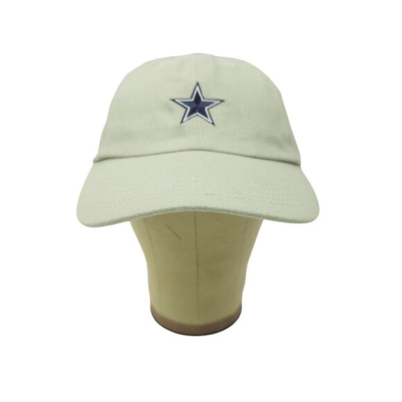 NFL Dallas Cowboys Football Strapback Adjustable Size Cap Baseball Hat Khaki - Picture 9 of 13
